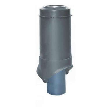 208264_vykhod-kanalizatsii-krovent-pipe-vt-125-100-izolirovannyy-seryy-208264