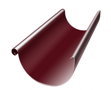 23035_zhelob-polukruglyy-grand-line-pu-125mm-3m-ral-3005-krasnoe-vino-23035