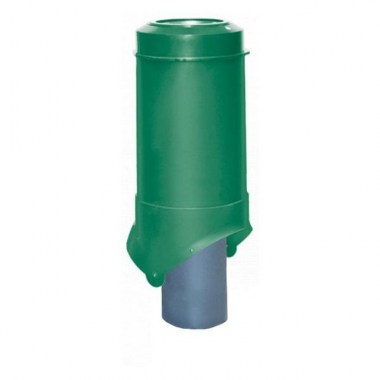 231745_vykhod-kanalizatsii-krovent-pipe-vt-125-100-izolirovannyy-zelenyy-231745
