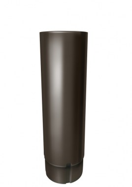 35058_truba-kruglaya-grand-line-pu-90mm-3m-rr-32-temno-korichnevyy-35058