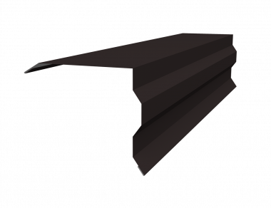 494604_planka-tortsevaya-figurnaya-100kh85-grand-line-0-45-drap-ral-9005-chernyy-2m-494604