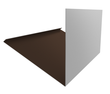 497453_planka-primykanie-verkhnee-k-trube-falts-grand-line-0-5-purlite-matt-ral-8017-shokolad-2m-497453