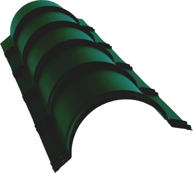 535536_planka-konka-polukruglogo-grand-line-0-5-satin-matovyy-ral-6005-zelenyy-mokh-1-97m-535536