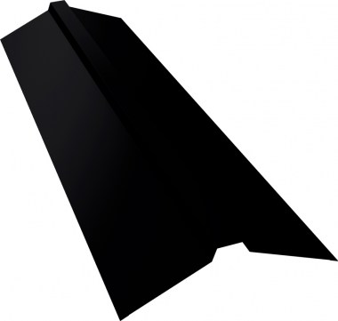 536227_planka-konka-pryamougolnogo-115kh30kh115-grand-line-0-45-drap-ral-9005-chernyy-2m-536227