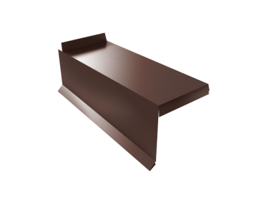 543756_planka-tortsevaya-segmentnaya-kvadro-profi-levaya-0-5-satin-ral-8017-shokolad-543756