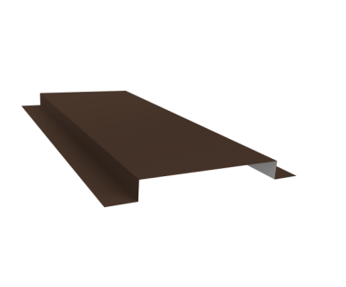 546294_planka-kozhukha-segmentnogo-150-0-45-drap-ral-8017-shokolad-1-8m-546294