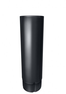 546579_truba-kruglaya-grand-line-pe-100mm-3m-ral-7024-mokryy-asfalt-546579