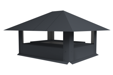 550228_dymnik-na-trubu-520kh390mm-0-45-drap-tx-s-plenkoy-ral-7024-mokryy-asfalt-550228