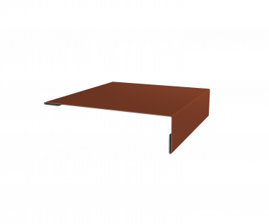 586961_planka-mansardnaya-grand-line-0-5-satin-matovyy-tkh-ral-8004-terrakota-2m-586961