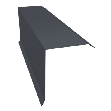 592491_planka-tortsevaya-150kh100-0-45-drap-ral-7024-mokryy-asfalt-2m-592491