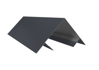 593216_planka-ugla-vneshnego-sostavnaya-verkhnyaya-0-5-purpro-s-plenkoy-ral-7024-mokryy-asfalt-2m-593216