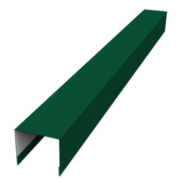 637235_stoyka-bokovaya-krepezhnaya-dlya-zabora-zhalyuzi-palermo-0-5-satin-matt-tx-ral-6005-zeleny-637235