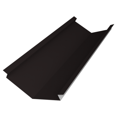 656140_planka-endovy-nizhney-dlya-kompozitnoy-cherepitsy-140kh140-0-5-velur-x-ral-9005-chernyy-2m-656140