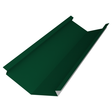 656158_planka-endovy-nizhney-dlya-kompozitnoy-cherepitsy-140kh140-0-5-satin-matt-ral-6005-zelenyy-656158